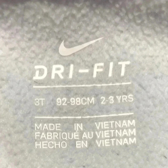 Light Gray Nike Athletic Zip Up Jacket - Picture 5 of 5